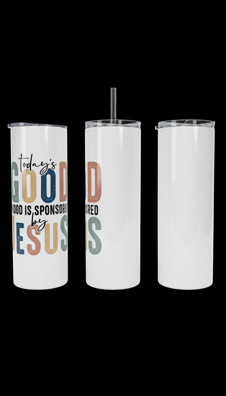 Three-sided tumbler view