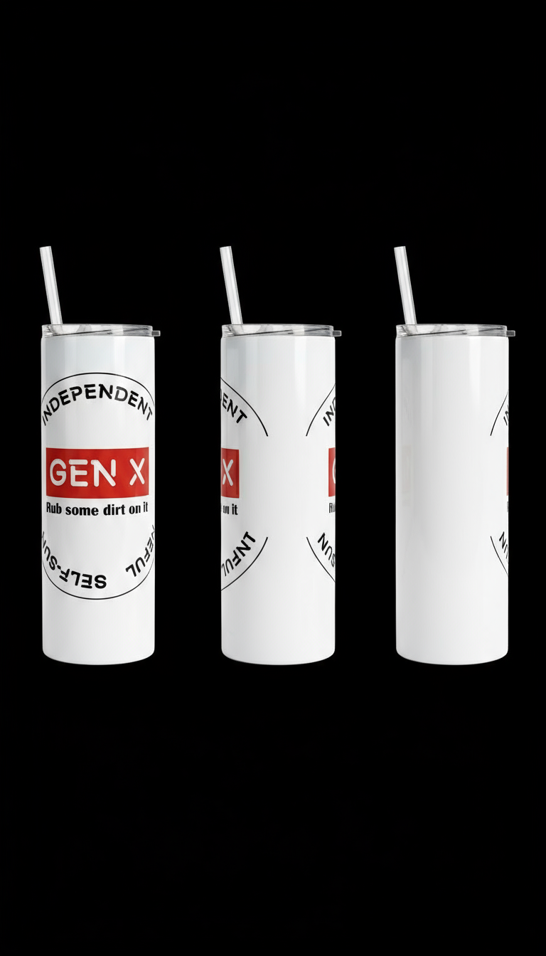 Three-sided tumbler view