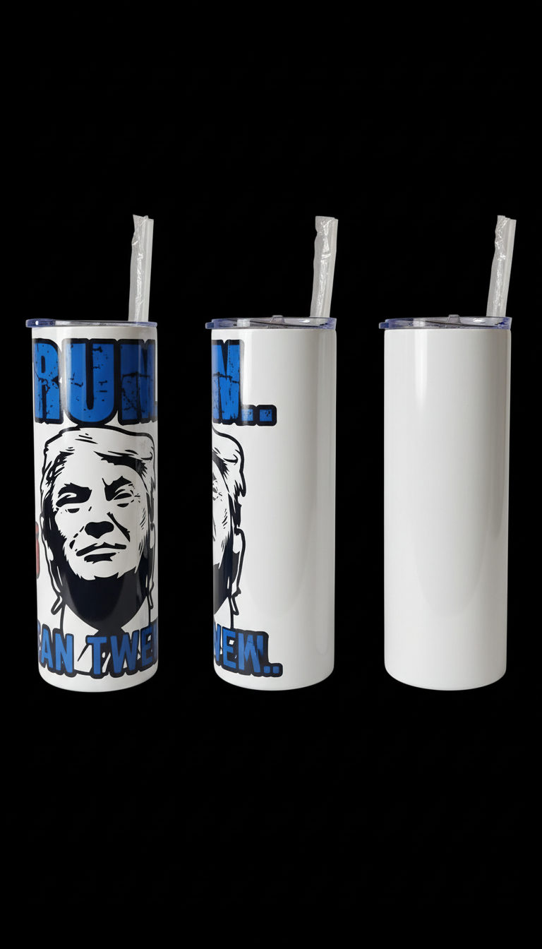 Three-sided tumbler view