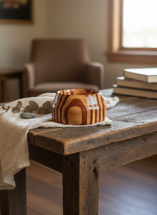 Wooden Bowl as decorative piece