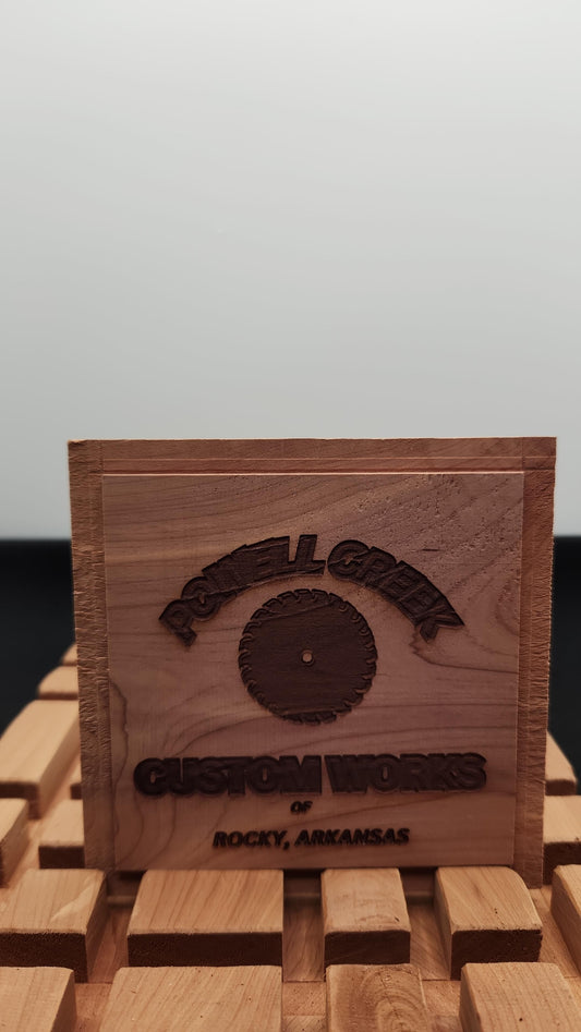 Free Company Logo Coaster