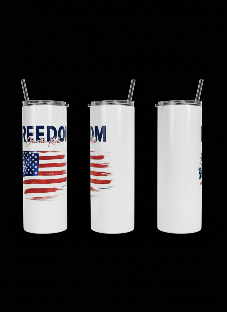 Three-sided tumbler view