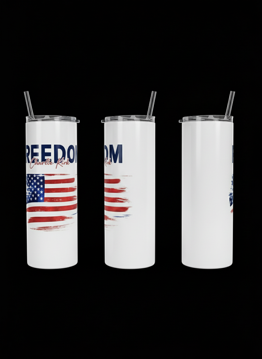 Three-sided tumbler view