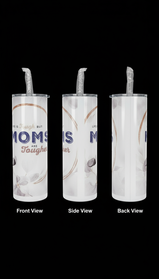 Three-sided tumbler view