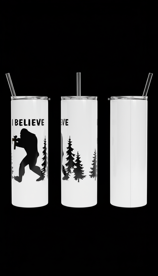 Three-sided tumbler view